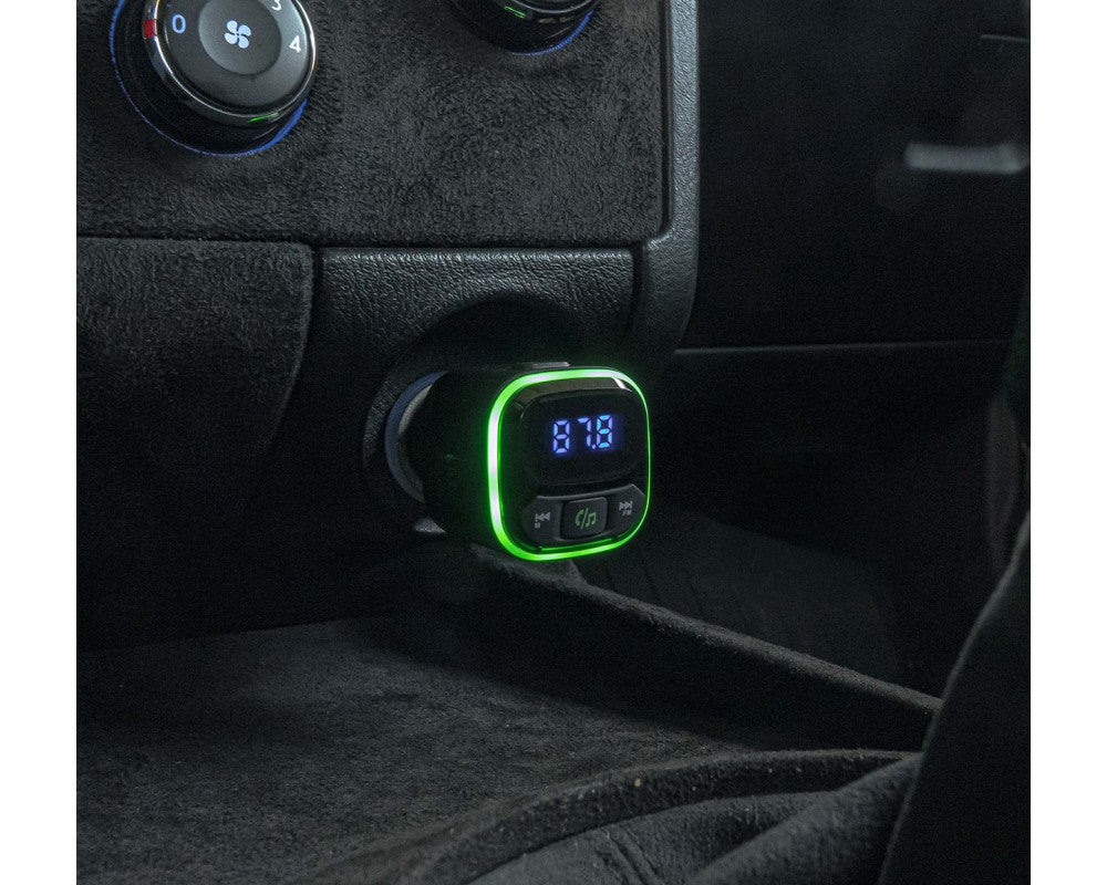 FM Transmitter 1×USB-A 2×USB-C 12V 24V