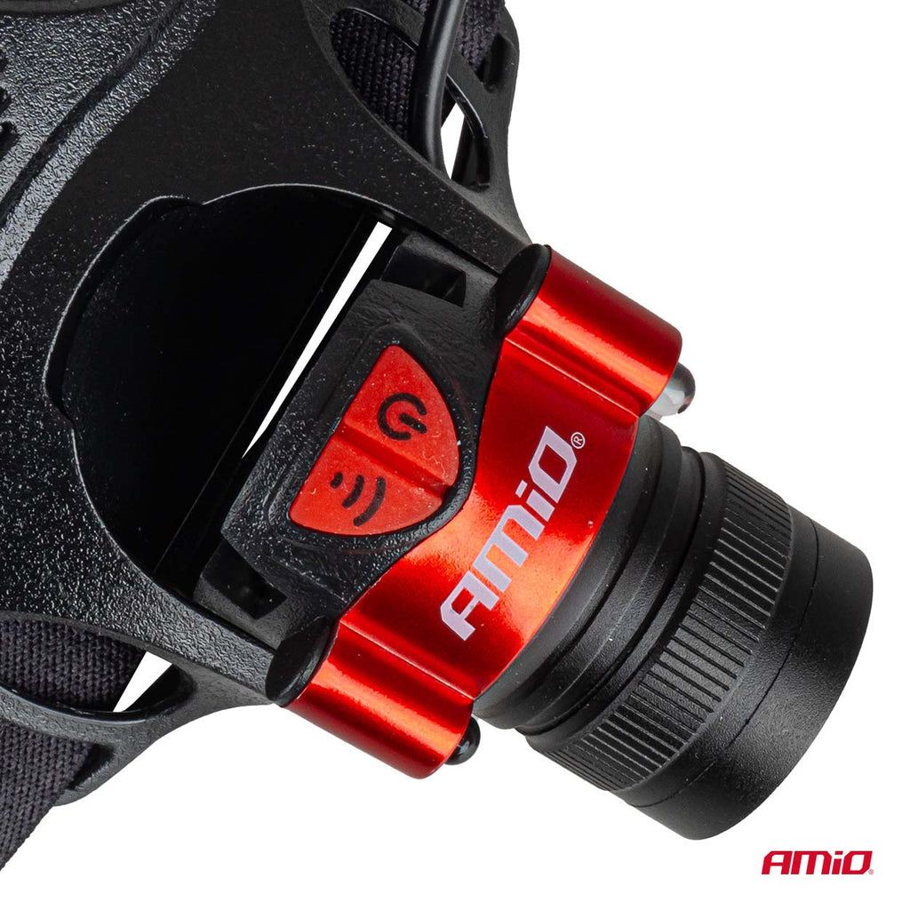 LED Headlamp T6 3600mAh (BATT) AMiO 04665 - AMiO 04665 - afbeelding 11