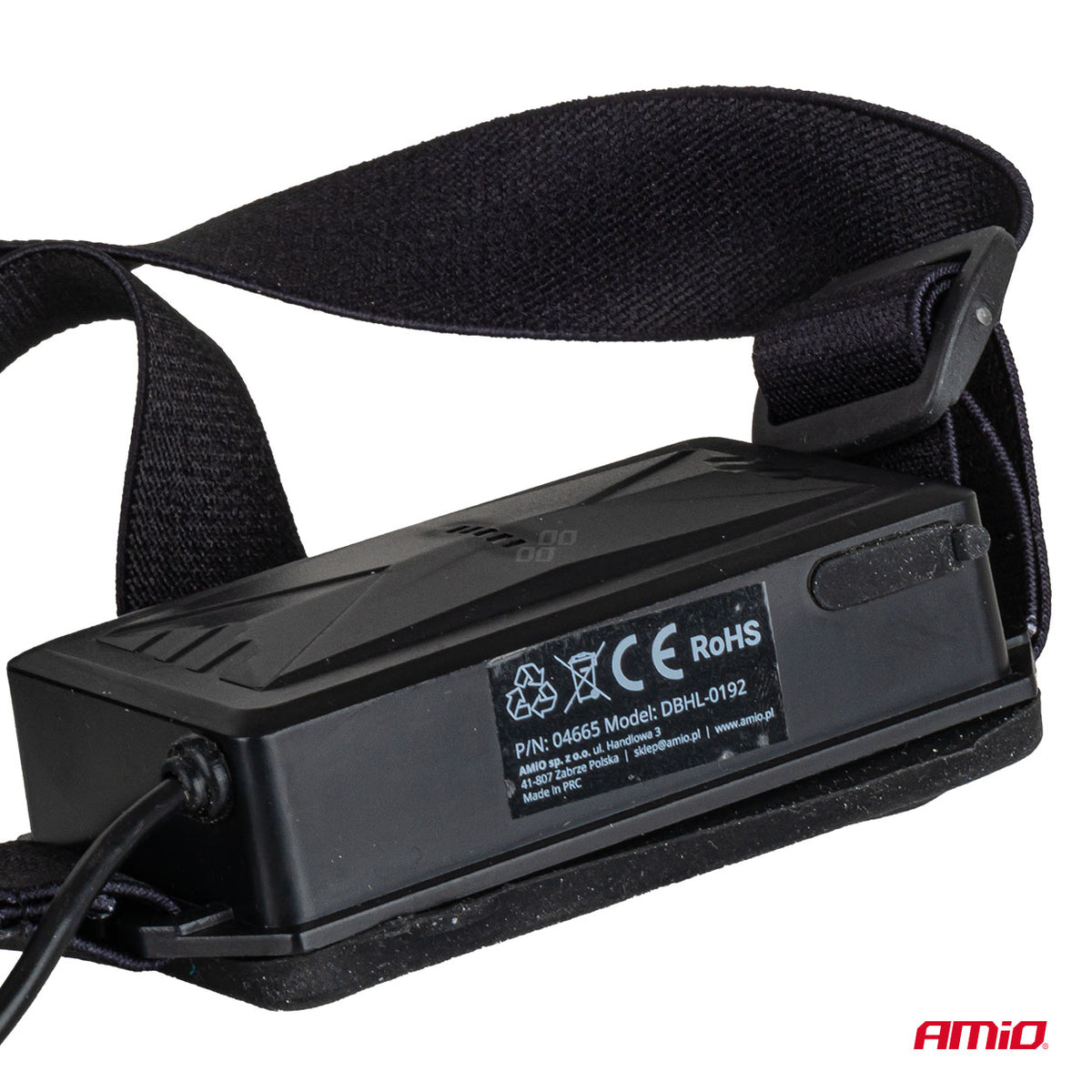 LED Headlamp T6 3600mAh (BATT) AMiO 04665 - AMiO 04665 - afbeelding 12