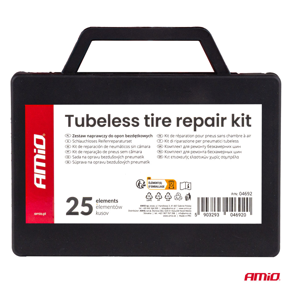 Banden reparatie set 25stuks AMiO 04692 - AMiO 04692 - afbeelding 5