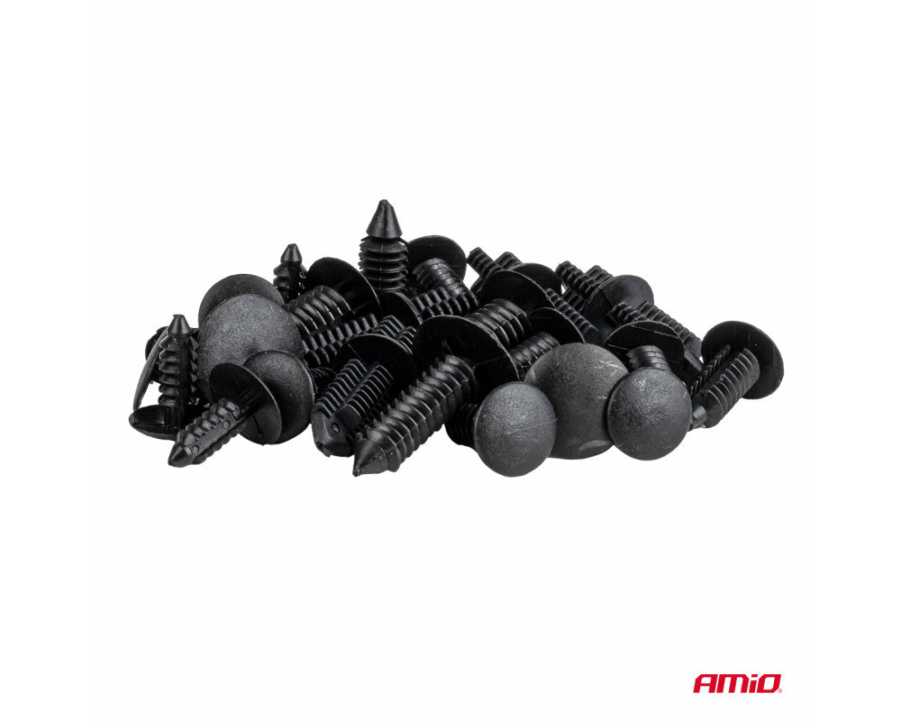Set met 146stuks Automotive clips en bevestigingspinnen