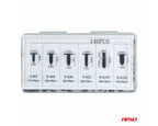 Set met 146stuks Automotive clips en bevestigingspinnen