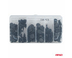 Set met 146stuks Automotive clips en bevestigingspinnen