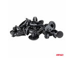 Set met 190stuks Automotive clips en bevestigingspinnen