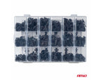 Set met 190stuks Automotive clips en bevestigingspinnen