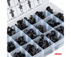 Set met 190stuks Automotive clips en bevestigingspinnen
