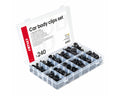 Set met 240stuks Automotive clips en bevestigingspinnen