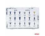 Set met 415stuks Automotive clips en bevestigingspinnen