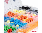 Set met 420stuks Automotive clips + gereedsschap