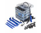 Universele set met 1211stuks Automotive clips plus pinnen en gereedschap