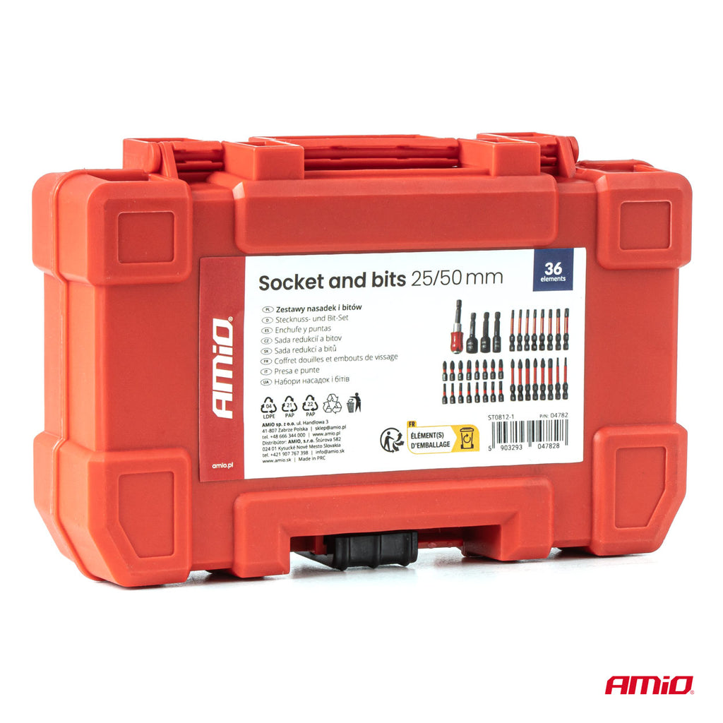 Dop en bits 25/50 mm AMiO 04782 - AMiO 04782 - afbeelding 8