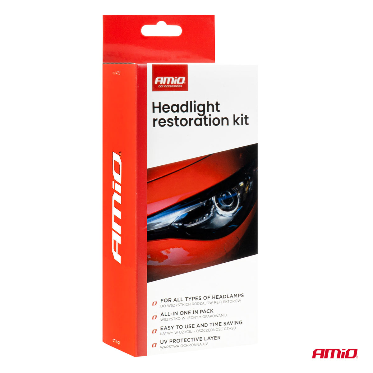 Headlight restoration kit AMiO 04793 - AMiO 04793 - afbeelding 7