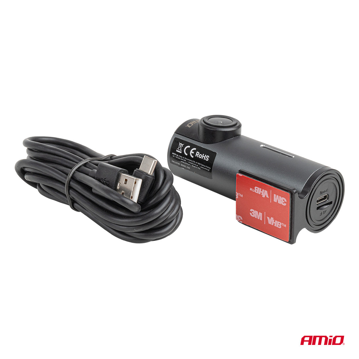 Dash Camera 1K WLAN 128 GB WIFI Full HD AMiO 04798 - AMiO 04798 - afbeelding 2