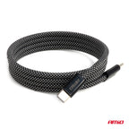 Magnetic USB cable USB-C to USB-C 60W 100cm AMiO 04840 - AMiO 04840 - afbeelding 5