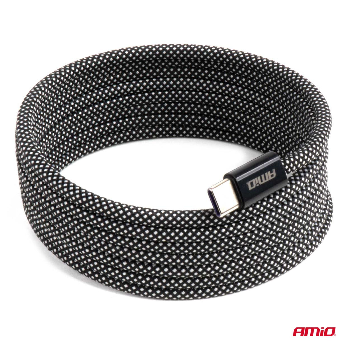 Magnetic USB cable USB-C to USB-C 60W 200cm AMiO 04841 – AMiO 04841 – productafbeelding 5