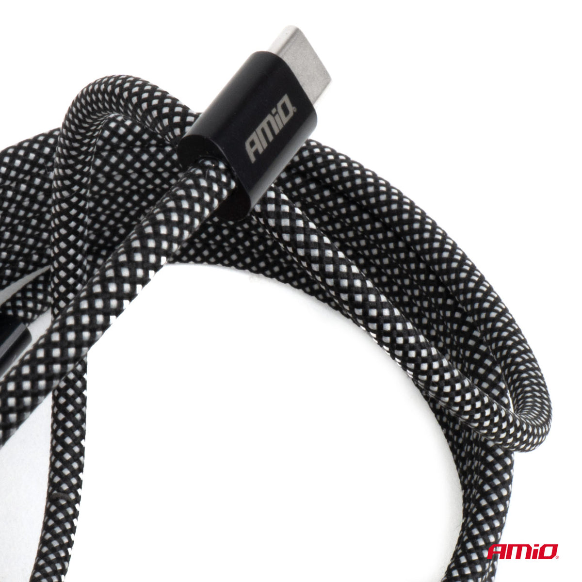 Magnetic USB cable USB-C to USB-C 60W 200cm AMiO 04841 - AMiO 04841 - afbeelding 7