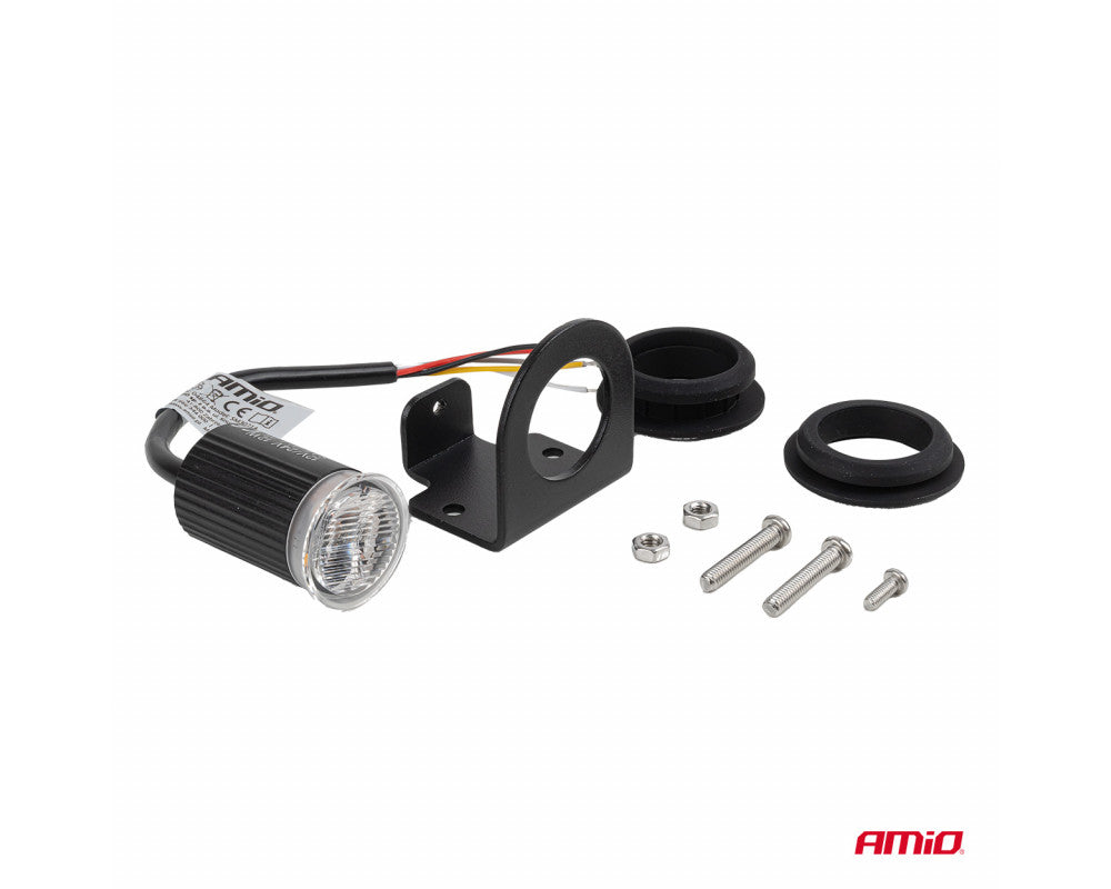 Waarschuwingslamp LED R65, 12 & 24V 12W