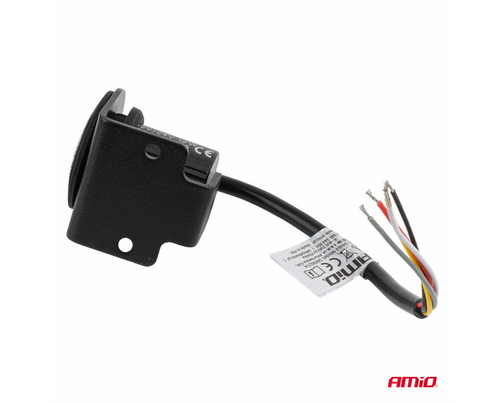 Waarschuwingslamp LED R65, 12 & 24V 12W