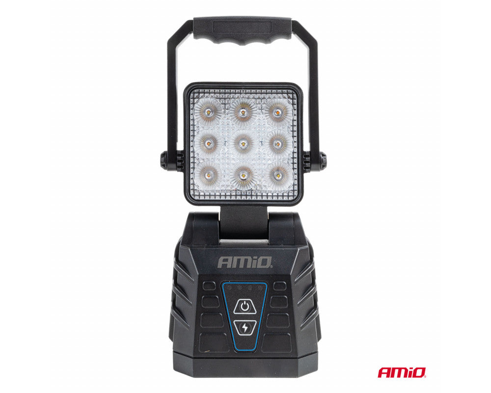 Werklamp en waarschuwingslamp LED, 15W (batterij)