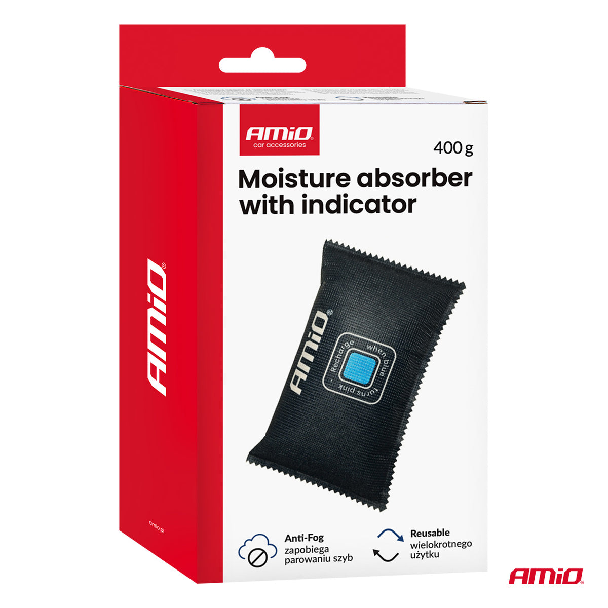 Ontvochtiger met indicator 400gr AMiO 04877 - AMiO 04877 - afbeelding 7