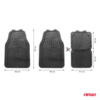 Universele rubberen automat 4 delig AMiO 04886 - AMiO 04886 - afbeelding 4