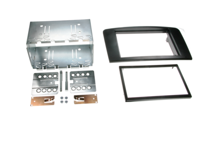 2-DIN Paneel Mercedes Benz M-Klasse (W164) - Zwart