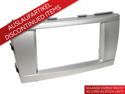 2-DIN Paneel Toyota Camry (XV4) 2006-2011 - Zilver