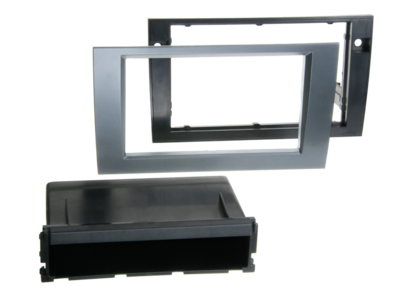 2-DIN Paneel Audi A4 (B6 / B7) (8E) -Seat Exeo (3R) - Antraciet