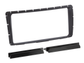 2-DIN Paneel Toyota Hilux N25 facelift 2011-2016 - Zwart