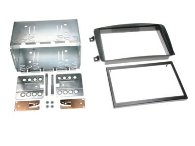 2-DIN Paneel Mercedes Benz C-Klasse/ CLK-Klasse/ G-Klasse/ Vito/ Viano - Zwart