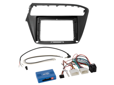 ACV - 2-DIN inbouwkit voor 9-inch radio Hyundai i20 (GB) 2014 - 2018 24Pin/18Pin SWI Pro - artikel 691143-91-1-3