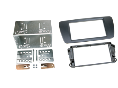 2-DIN Paneel Seat Ibiza (6J) 2008-2015 - Asbak zwart