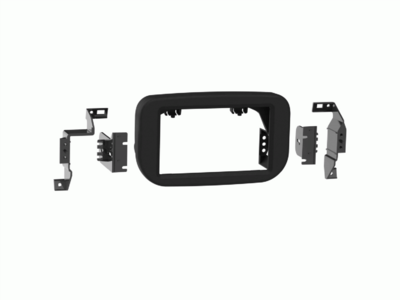2-DIN Paneel Ford Transit (FD) 03/2019 - 2024 - mat Zwart