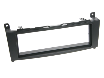 1-DIN Paneel Mercedes Benz C-Klasse (W204-S204) 2007-2011 - Zwart