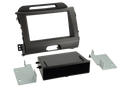 2-DIN Paneel Kia Sportage III 2010-2015 - Donker Grijs