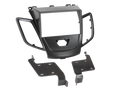 2-DIN Paneel Ford Fiesta (JA8) 2008-2017 - Zwart