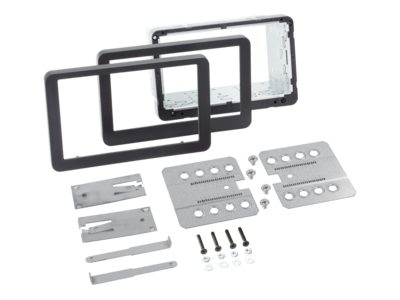 2-DIN Paneel Alfa Romeo 159/ Brera/ Spider - Zwart