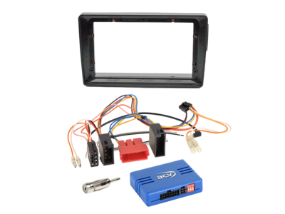 ACV - 9" Kit Mercedes voertuigen ISO/10Pin ISO/Mini-ISO SWC/antenne - 2-DIN Kit - artikel 691190-91-1