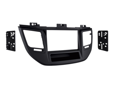 2-DIN Paneel Hyundai Tucson 2015-> - Zwart