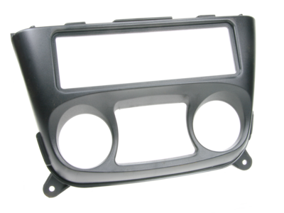 1-DIN Paneel Nissan Almera (N16) 2000-2006 - Zwart