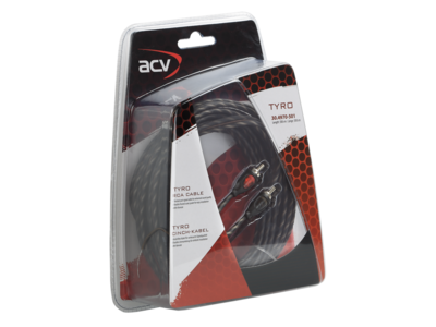RCA kabel TYRO Economy Line 500cm met remote kabel