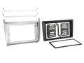 2-DIN frame VW Polo 2014-2017 Zilver