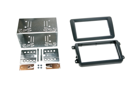 2-DIN Paneel Seat - Skoda - VW - Zwart