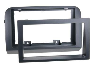 2-DIN Paneel Fiat Croma | 2005-2010 | - Antraciet