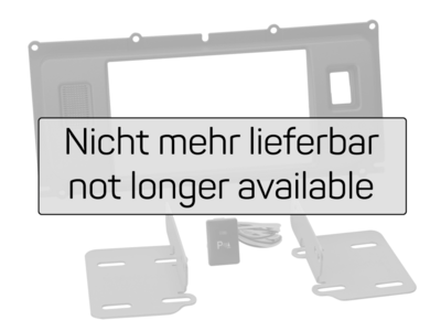 2-DIN Paneel Land Rover Evoque met PDC button 2011-2019 - Antraciet