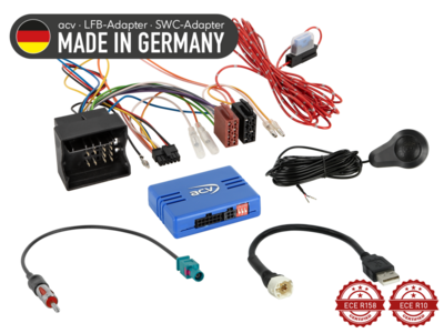 S.W.I. BMW/Mini voertuigen 40Pin Quadlock/PDC/USB/Antenne (42sbm013)