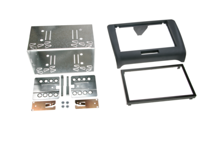 2-DIN Paneel Audi TT (8J) 2006-2014 - Zwart