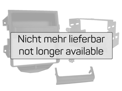 2-Din Inbouw-KIT Porsche Macan 2014-2016 zonder soundsystem , SWI