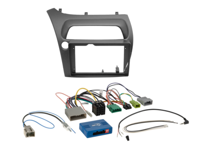 ACV - 9" Kit Honda Civic 09/2005-12/2011 SWC/climatronic LHD SWC - 2-DIN Kit - artikel 691130-90-1