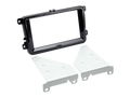 2-DIN Paneel Seat - Skoda - VW - Piano zwart